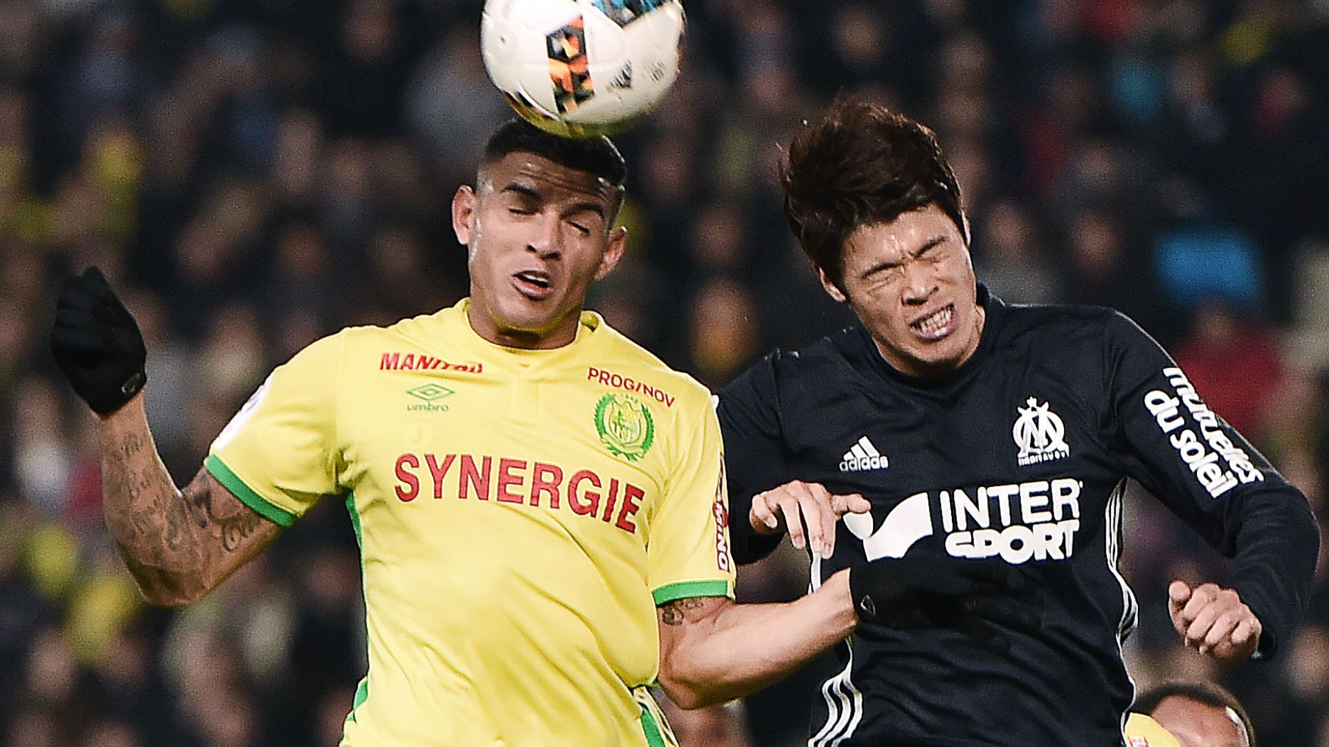 Diego Carlos Hiroki Sakai Nantes Marseille Ligue 1 12022017