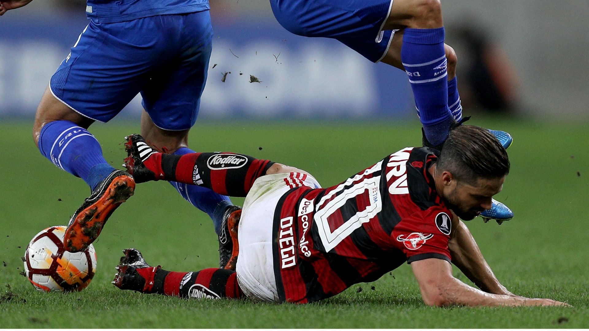Diego Cruzeiro Flamengo Libertadores 09 08 2018
