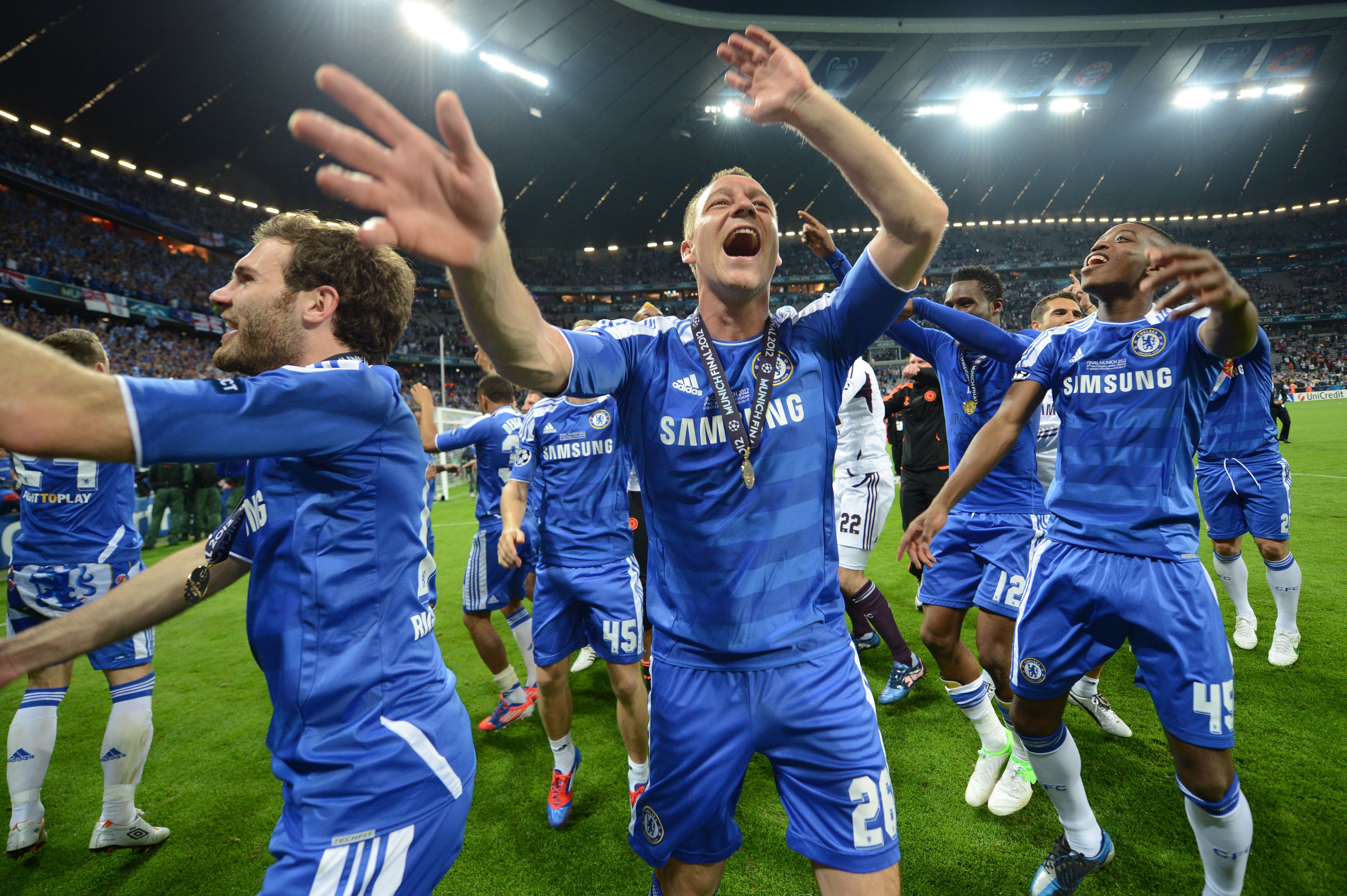 John Terry Champions League 2012