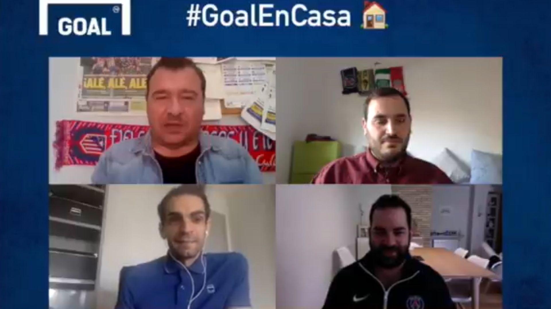 La tertulia #GoalenCasa con Rubén Uría, Paco Rico, José David López y César Hurtado