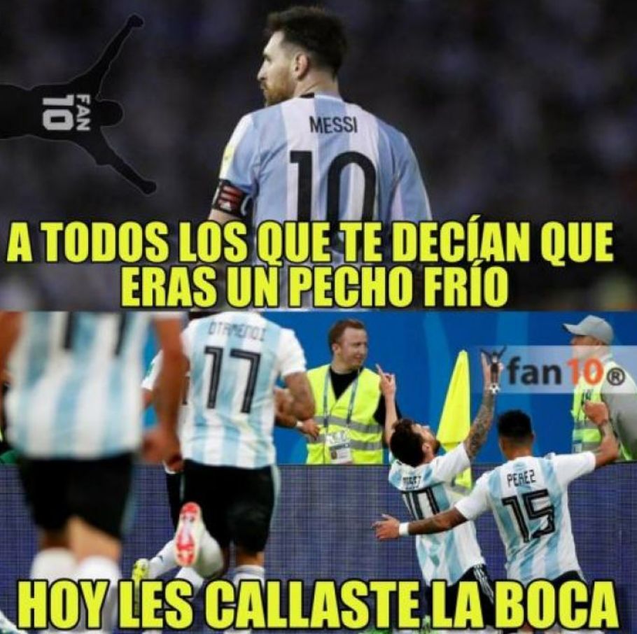 Memes Argentina Nigeria 260618