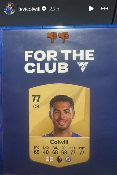 Levi Colwill Instagram