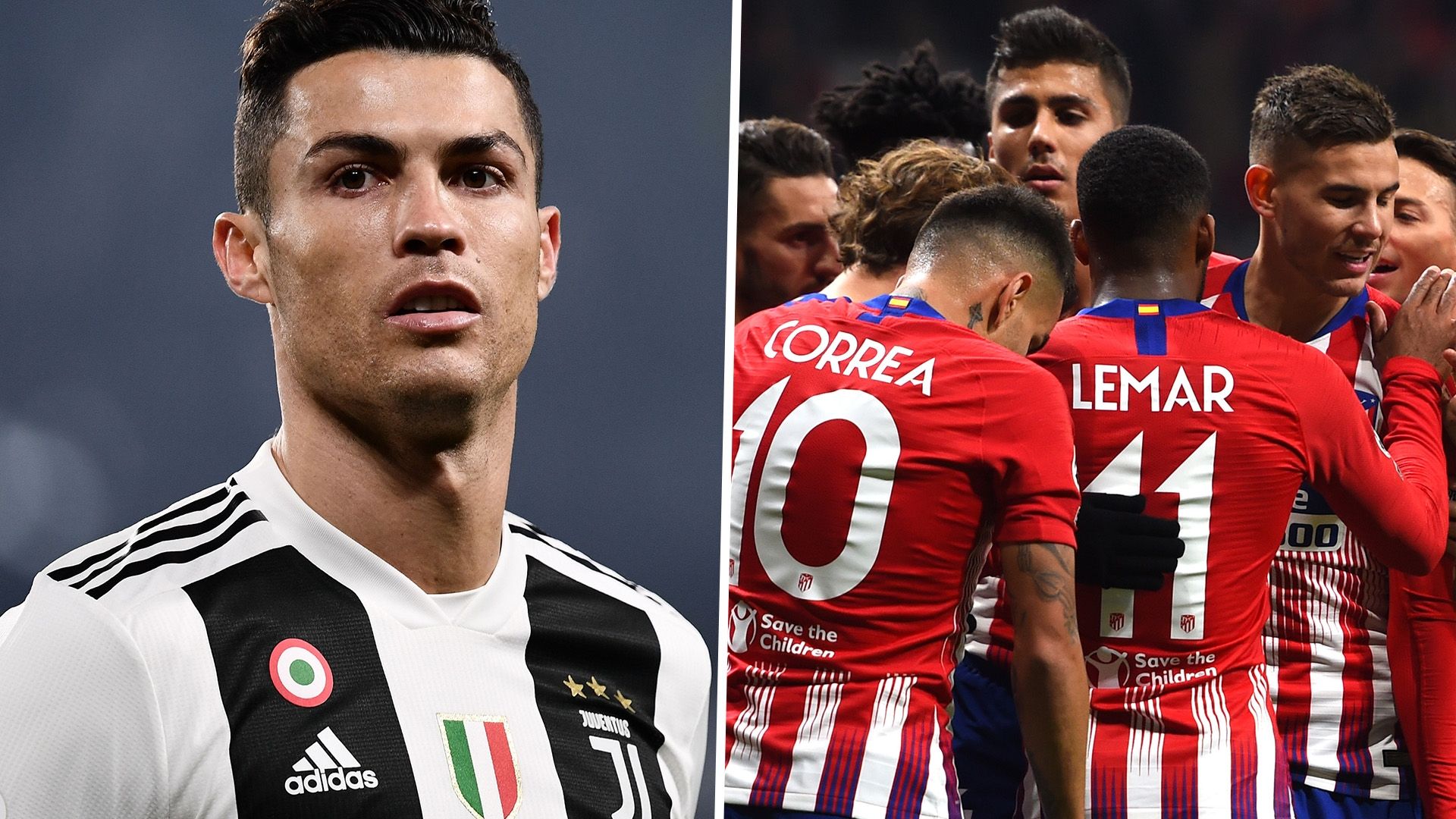 GFX Ronaldo Juventus Atletico Madrid