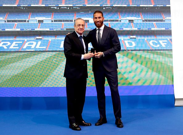 Sergio Ramos Farewell Florentino Perez Real Madrid