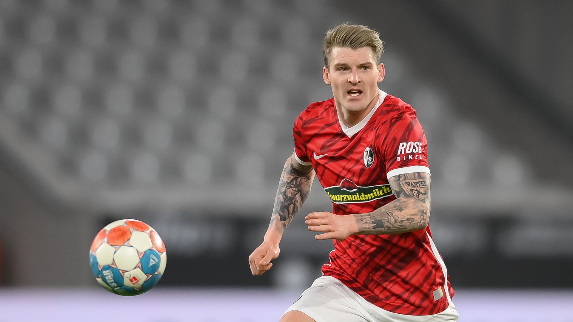  Lukas Kuebler of SC Freiburg