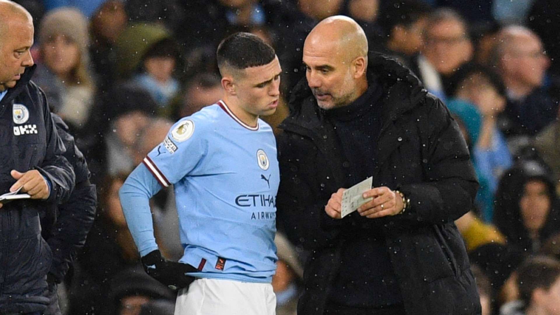 Phil Foden Pep Guardiola Manchester City 2022-23