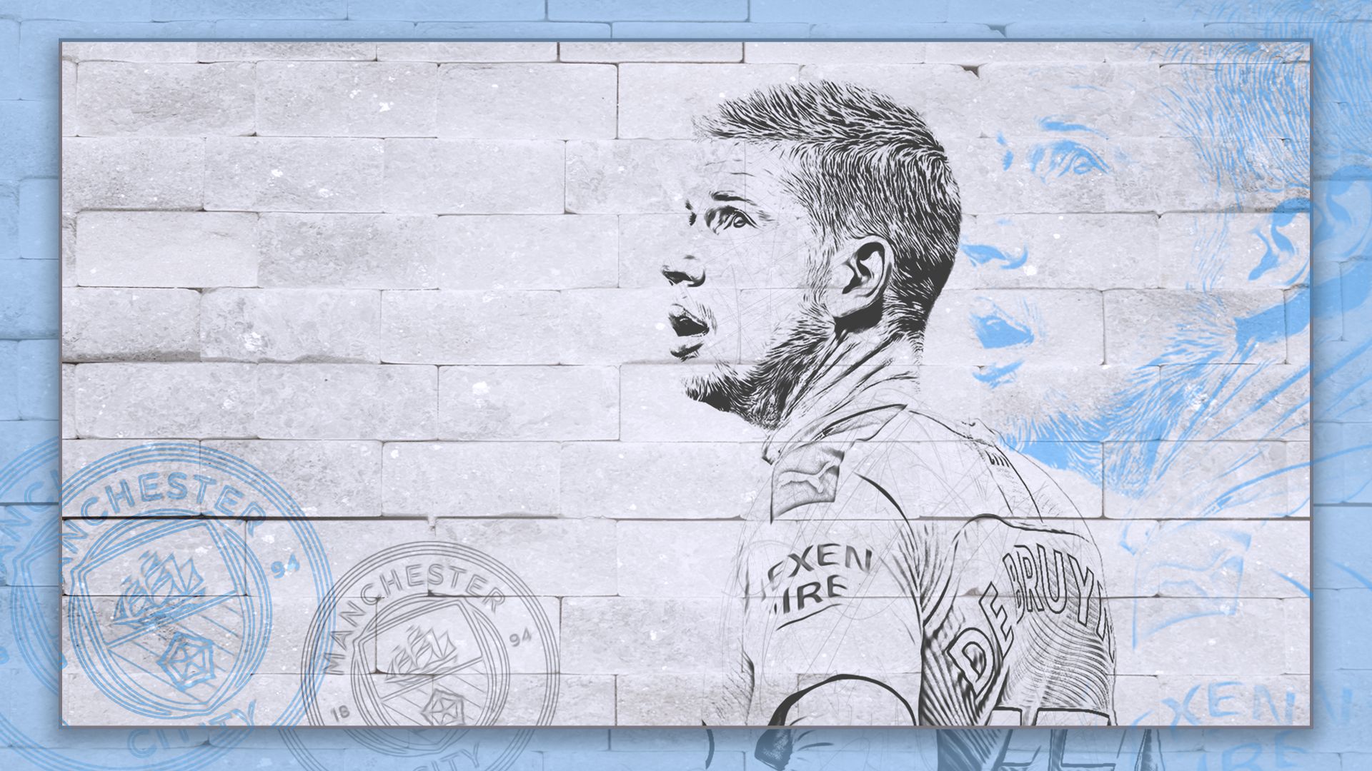 Kevin De Bruyne Manchester City GFX