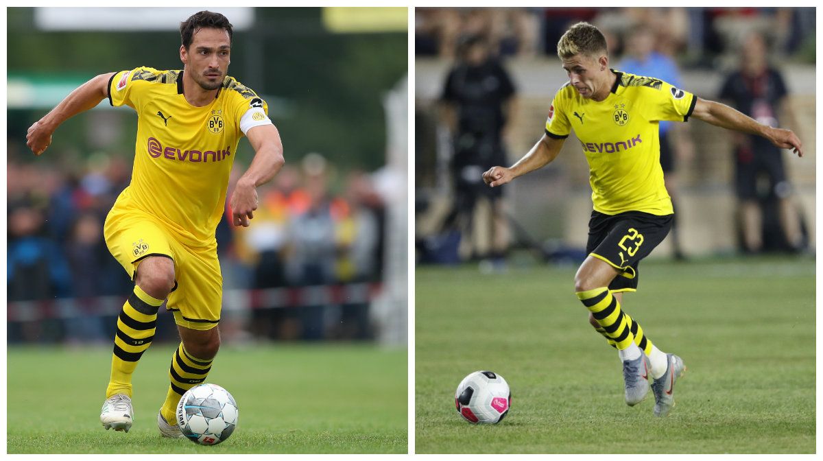 Mats Hummels Thorgan Hazard BVB