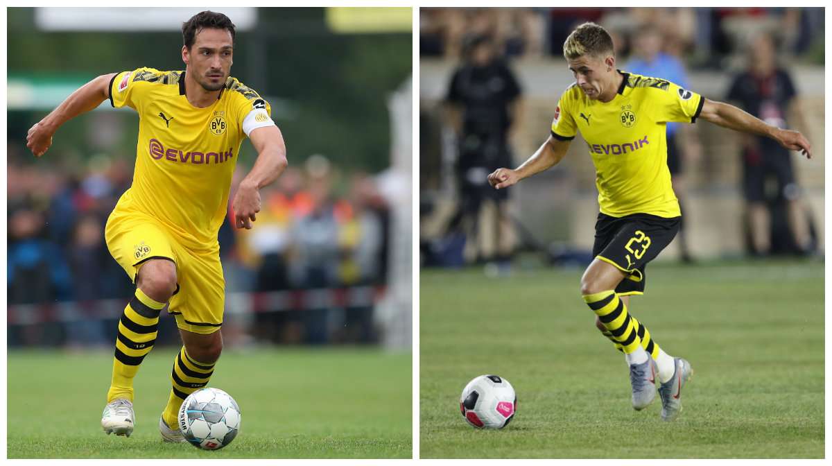 Mats Hummels Thorgan Hazard BVB