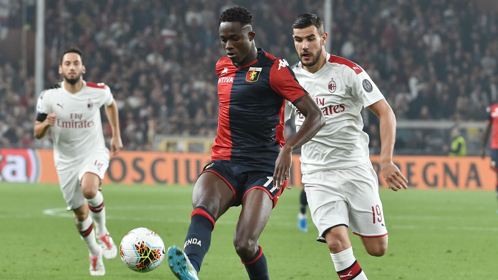 Genoa Milan Christian Kouame Theo Hernandez Serie A 2019/2020