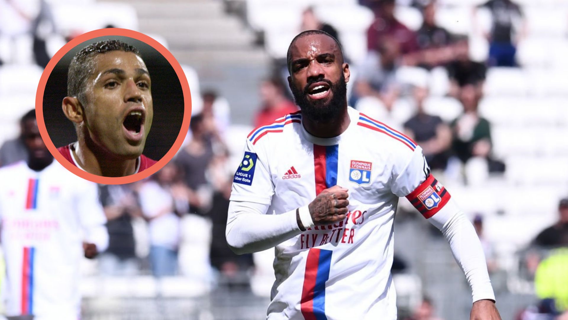 OL Lyon Sonny Anderson Alexandre Lacazette