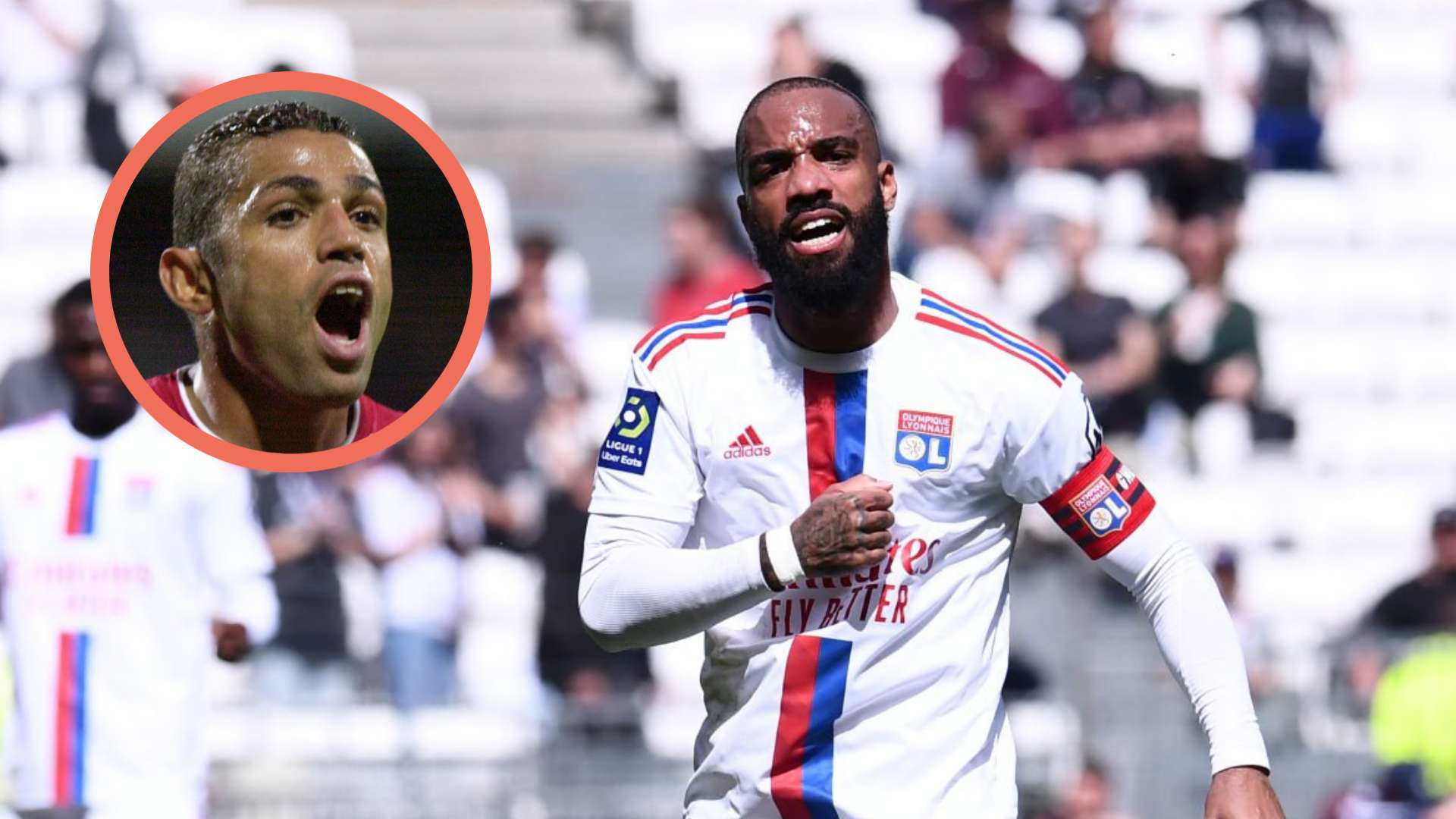 OL Lyon Sonny Anderson Alexandre Lacazette