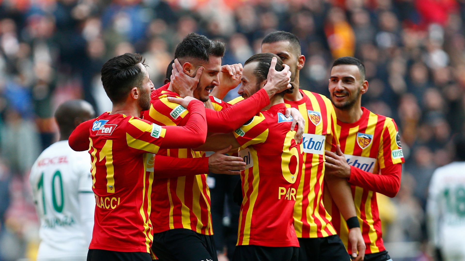 Kayserispor celebration
