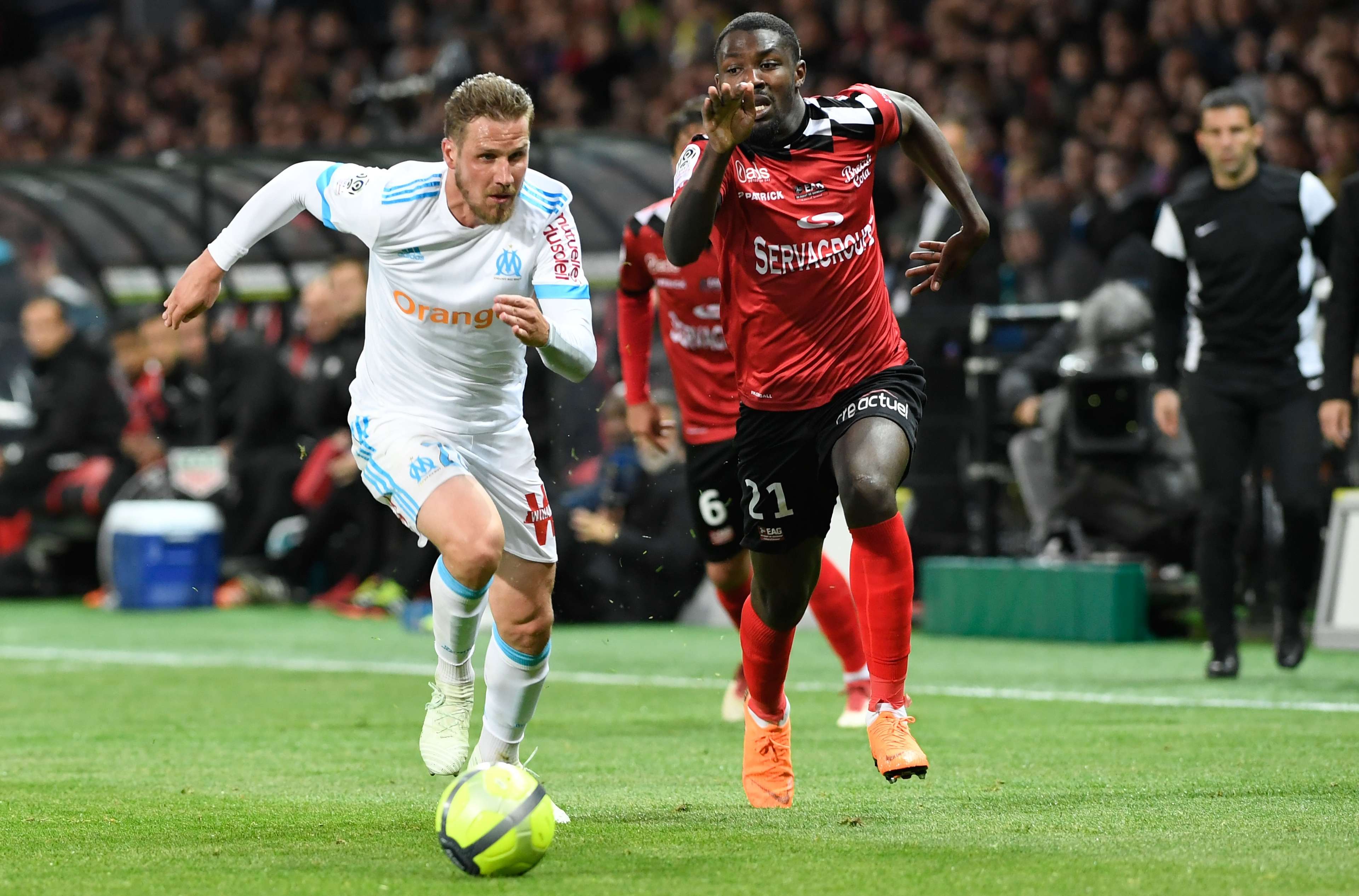 Florian Thauvin Guingamp Marseille