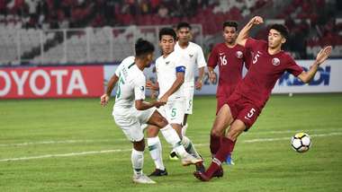 U19 Indonesia U19 Qatar Bảng A VCK U19 châu Á 2018