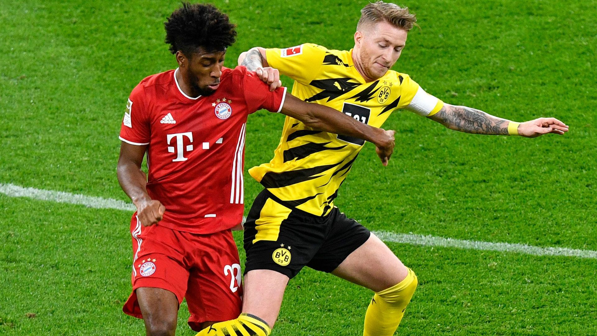 Kingsley Coman Dortmund Bayern 112020