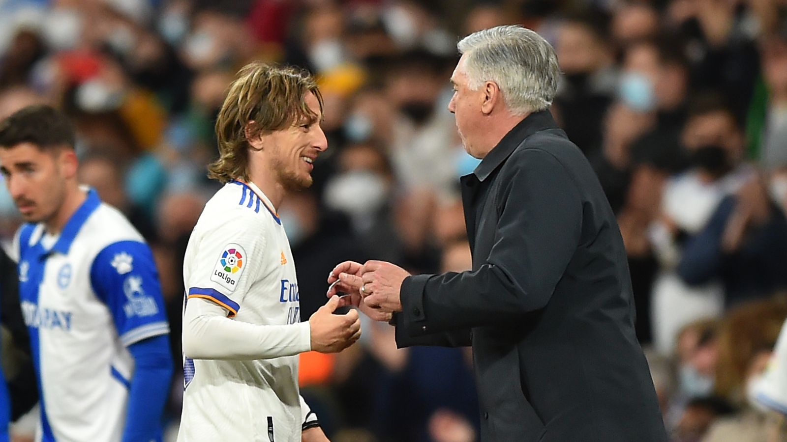 Ancelotti Modric Real Madrid