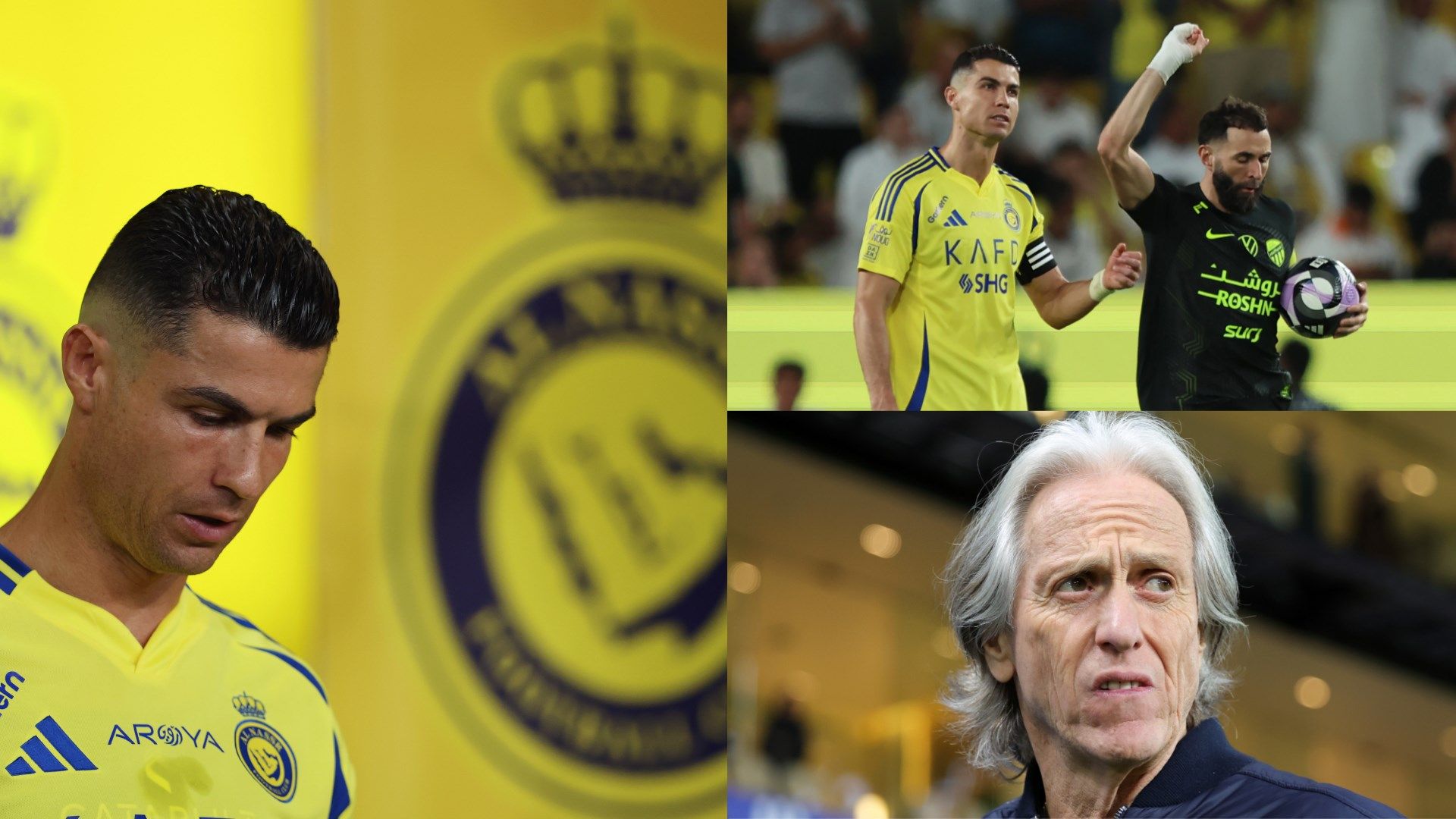 Cristiano Ronaldo Nassr Karim Benzema Jorge Jesus