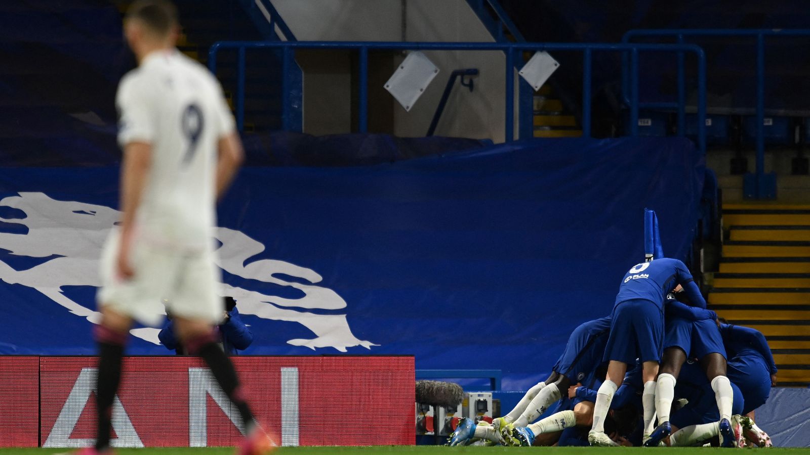 Benzema, Chelsea vs. Real Madrid