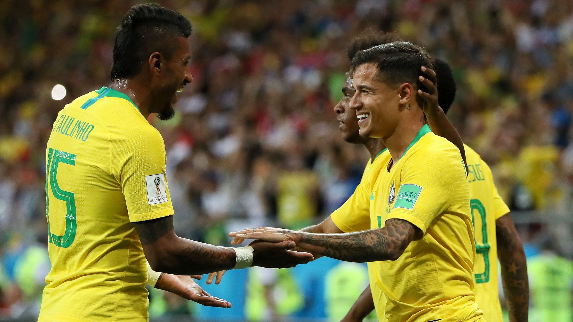 Philippe Coutinho Brazil Switzerland World Cup 2018