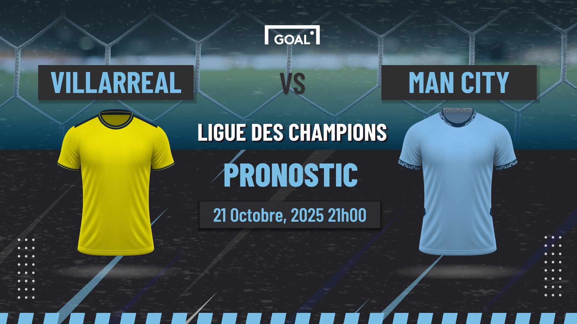 Pronostic Villarreal vs Man City