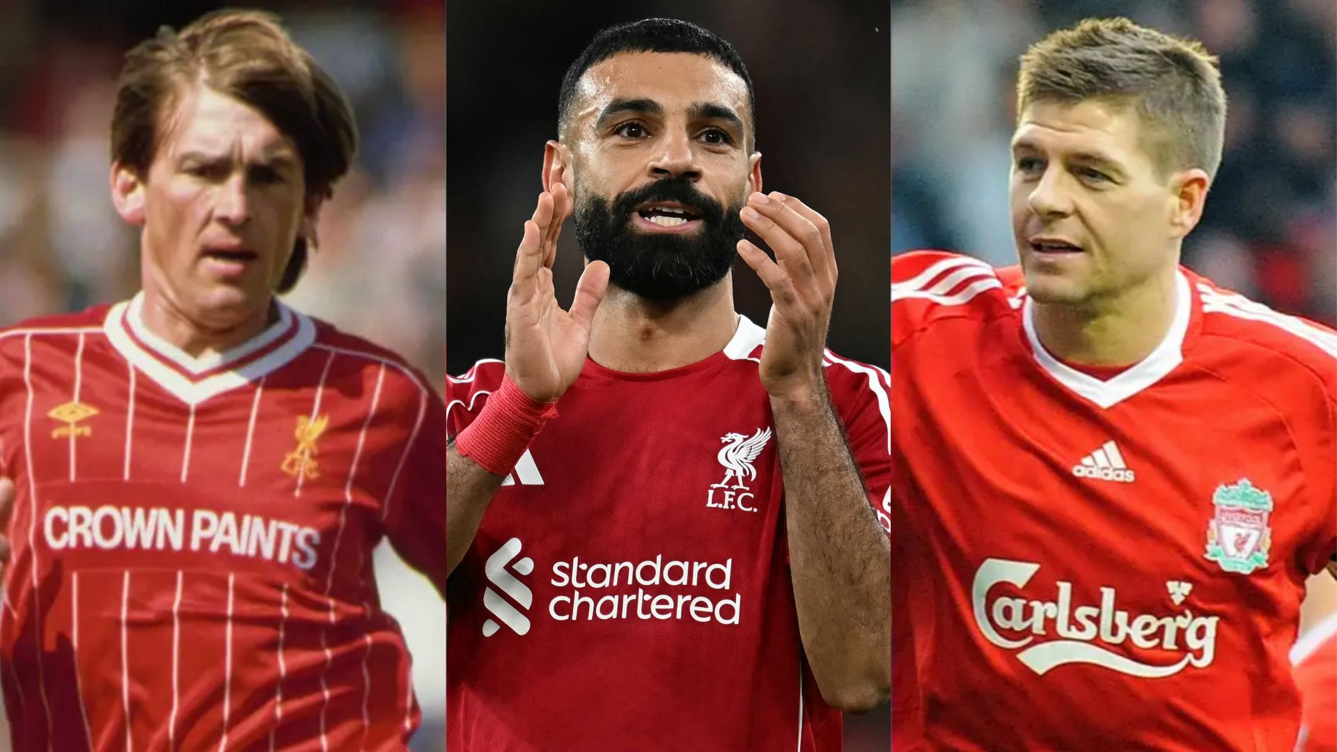 Mohamed Salah Kenny Dalglish Steven Gerrard Liverpool 2026