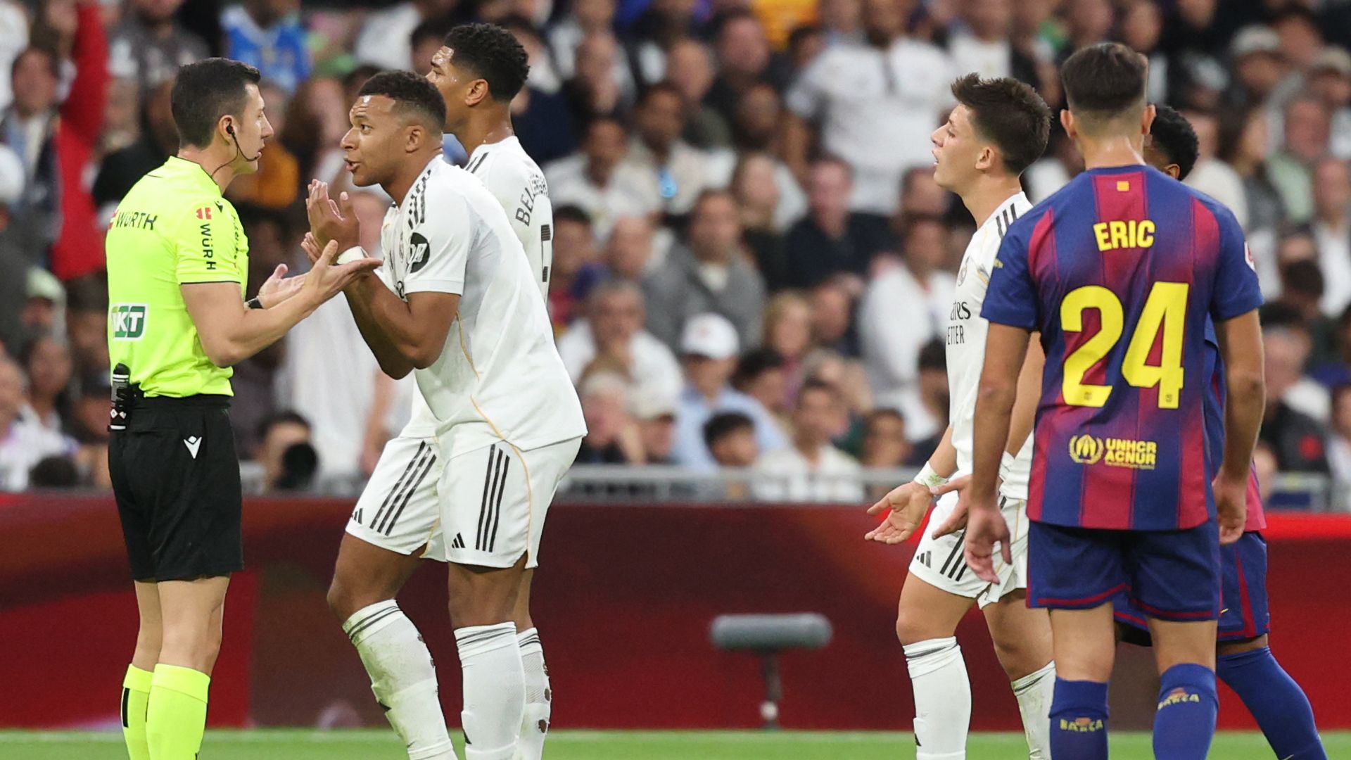 Mbappé Real Madrid Barcellona Clasico