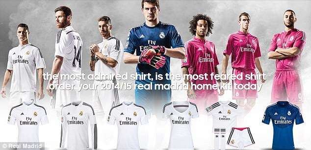 Real Madrid Away Kit 2014-15 Season