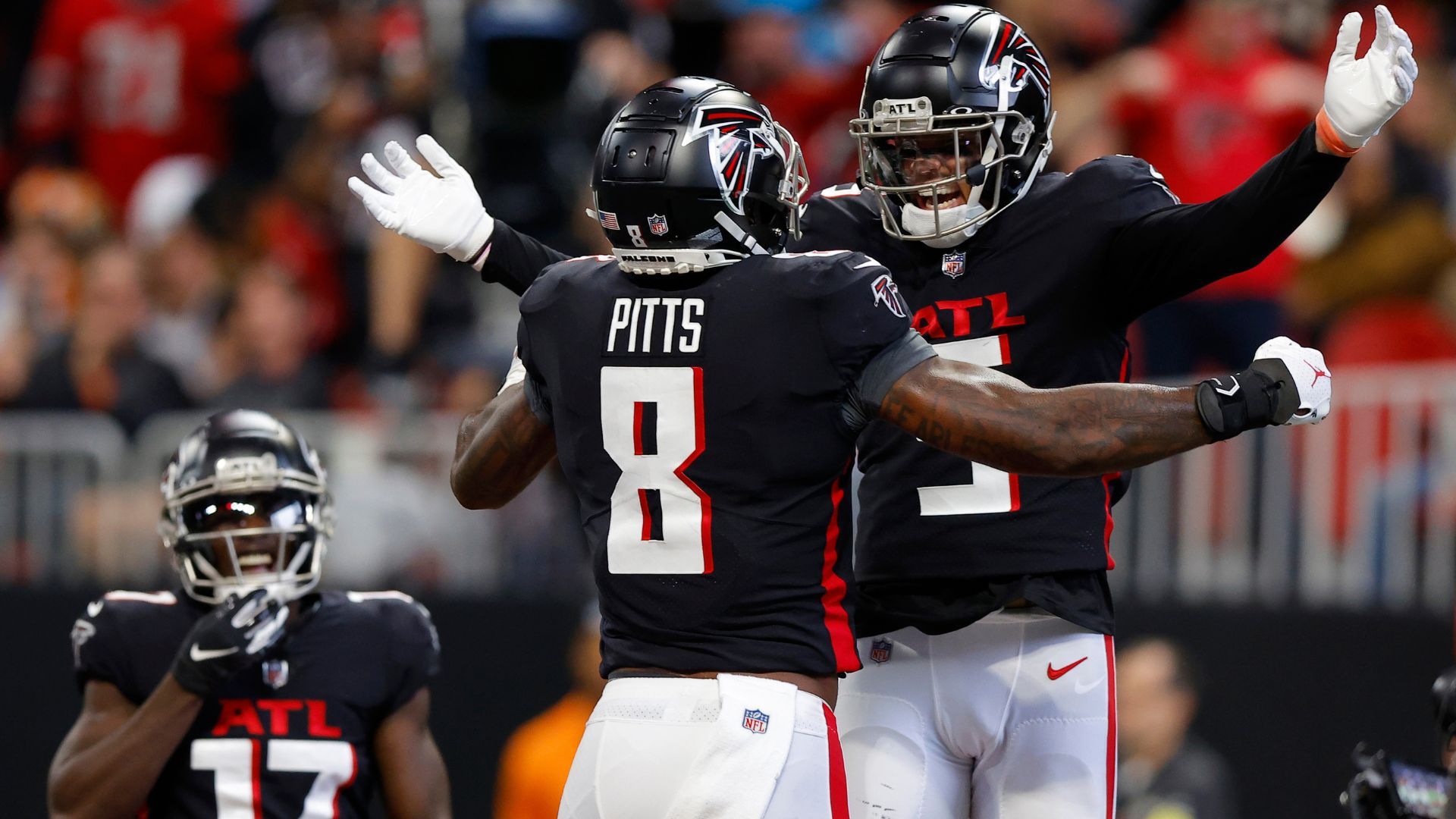 Kyle Pitts and Drake London Atlanta Falcons