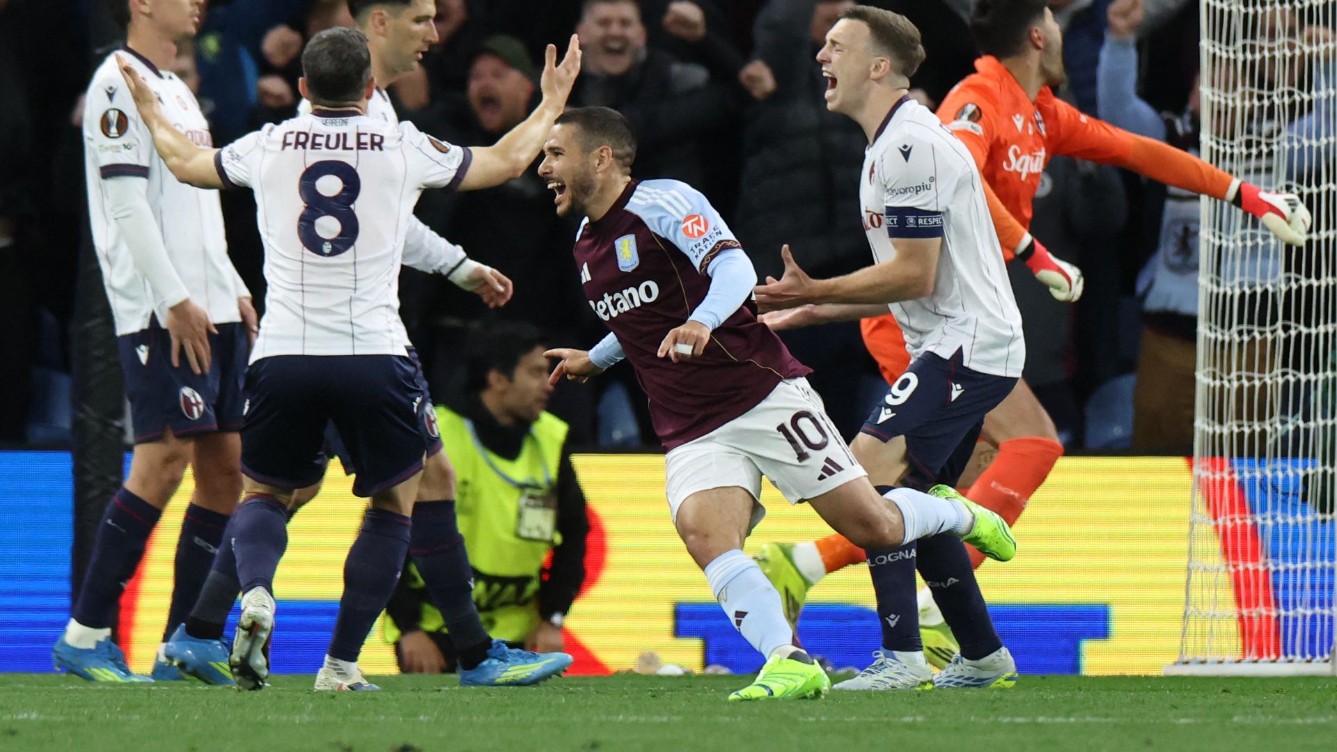 Aston Villa Bologna Europa League