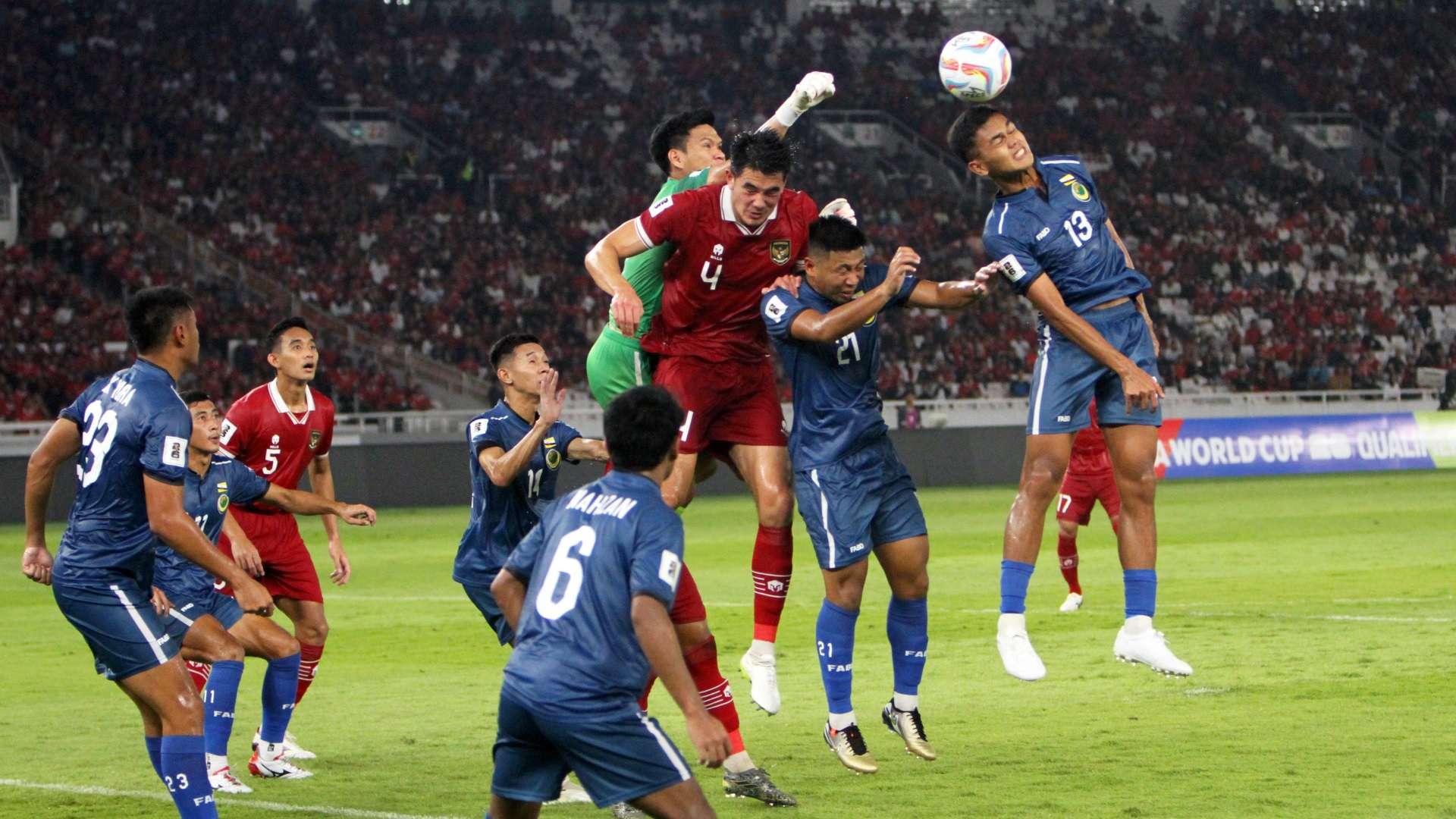 Timnas Indonesia vs Brunei