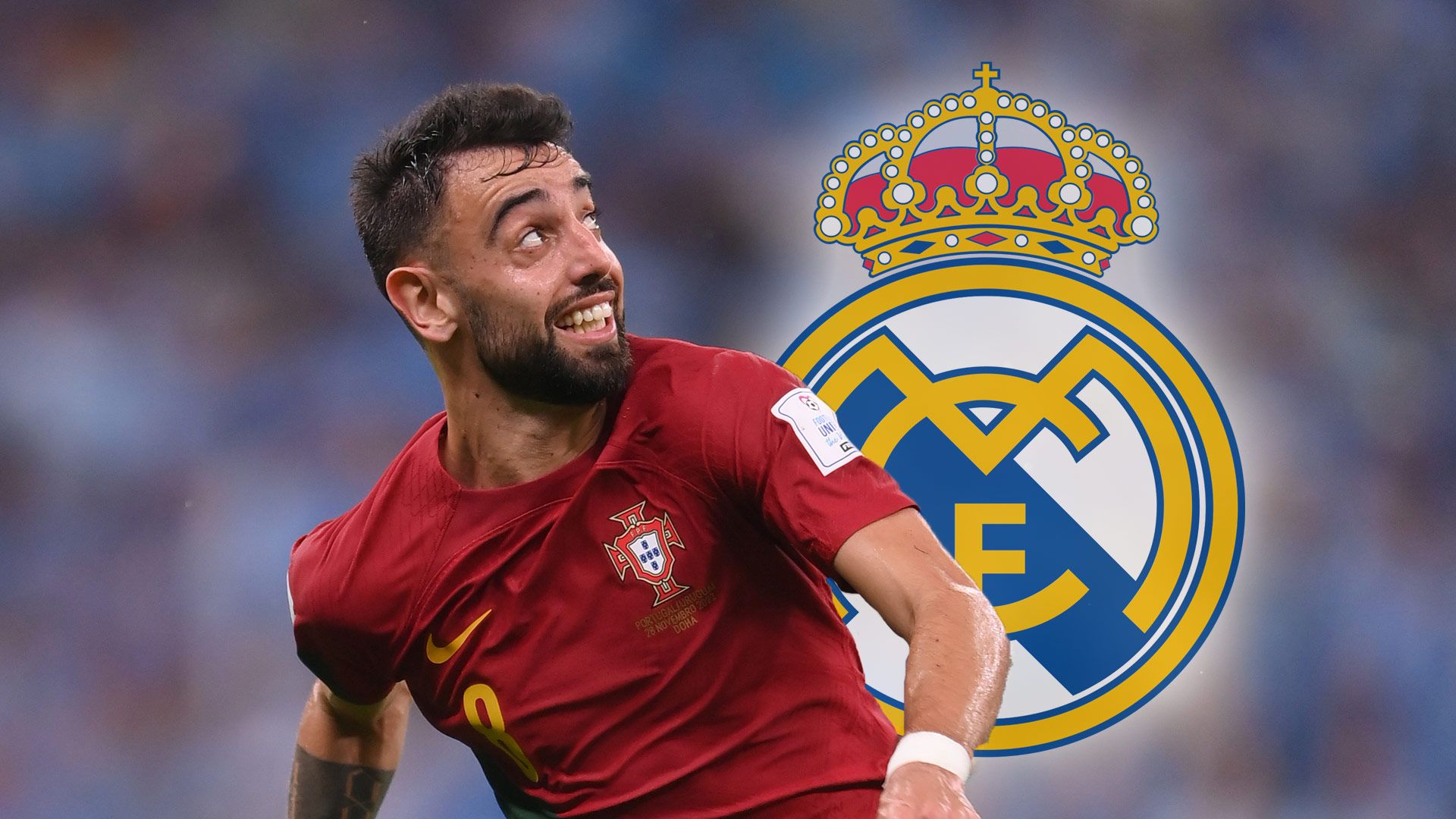 GFX Bruno Fernandes Real Madrid
