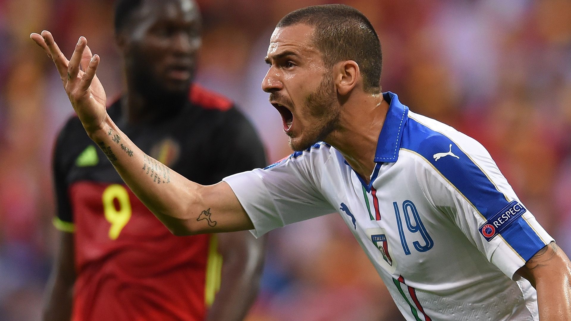 Leonardo Bonucci Belgium Italy Euro 2016