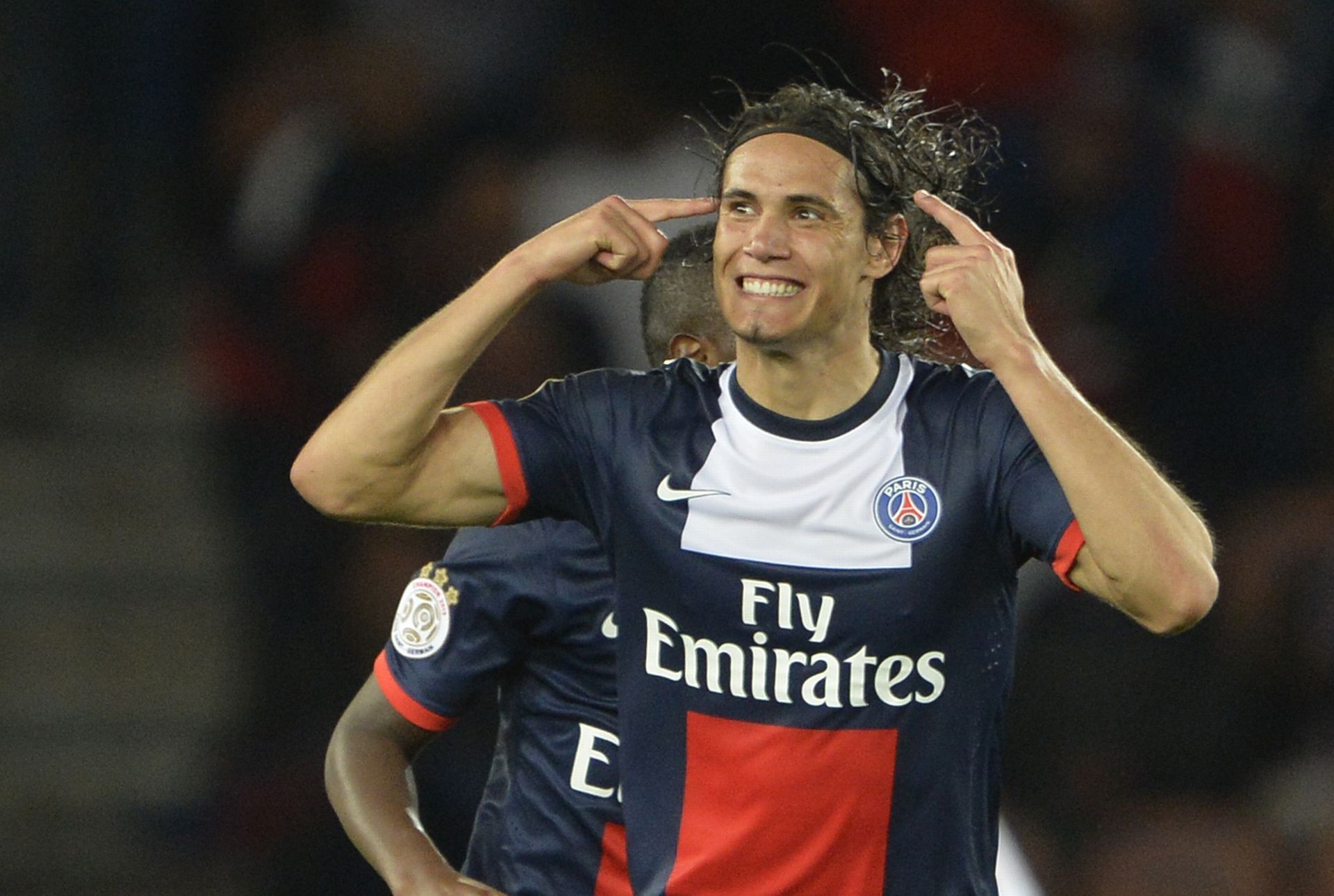 EDINSON CAVANI PSG AJACCIO LIGUE 1 08182013