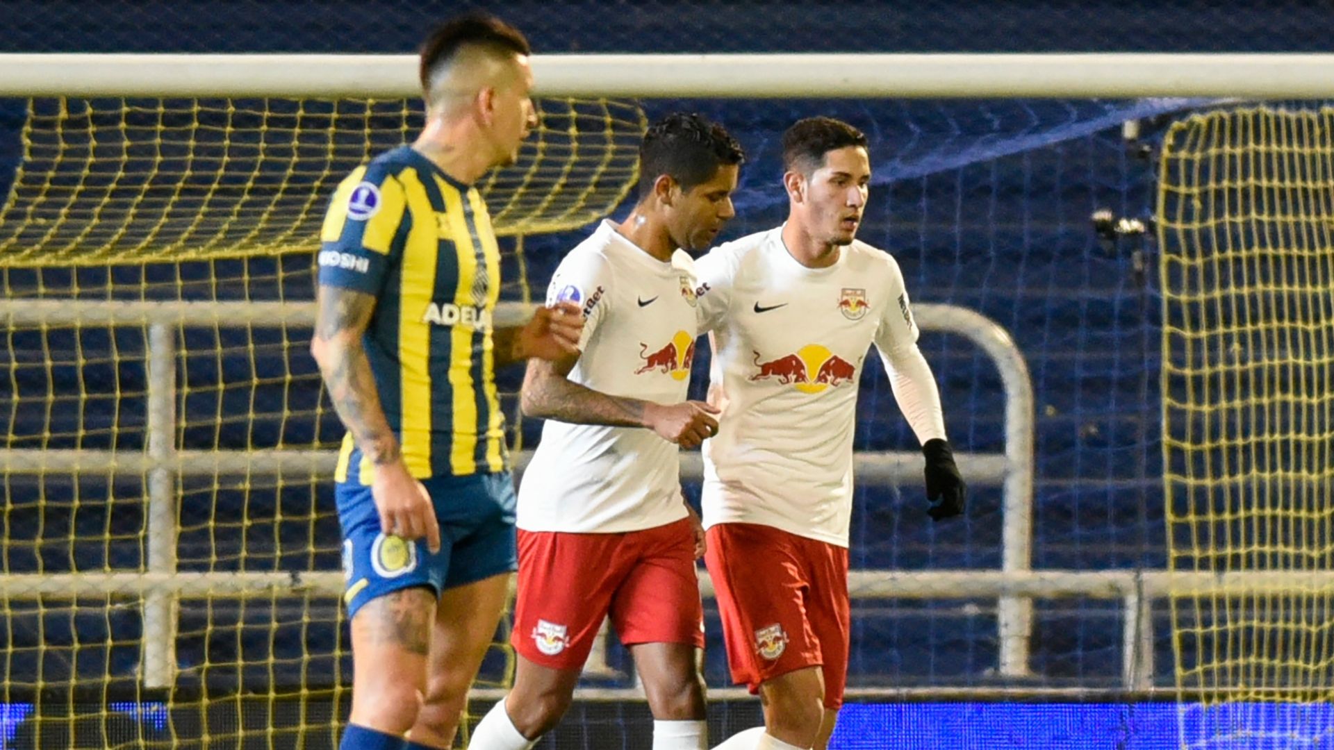 Praxedes comemora, Rosario Central x RB Bragantino, Sul-Americana, 10082021