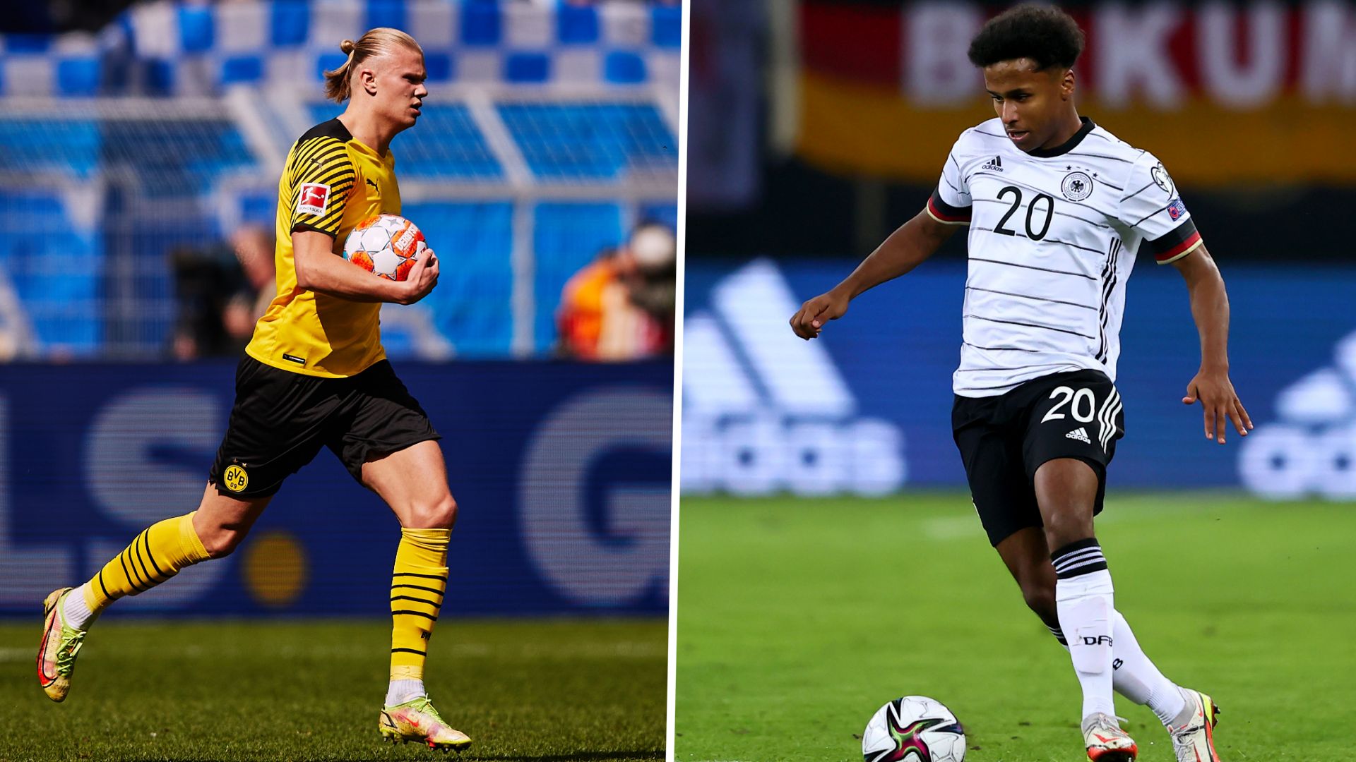 Erling Haaland, Karim Adeyemi