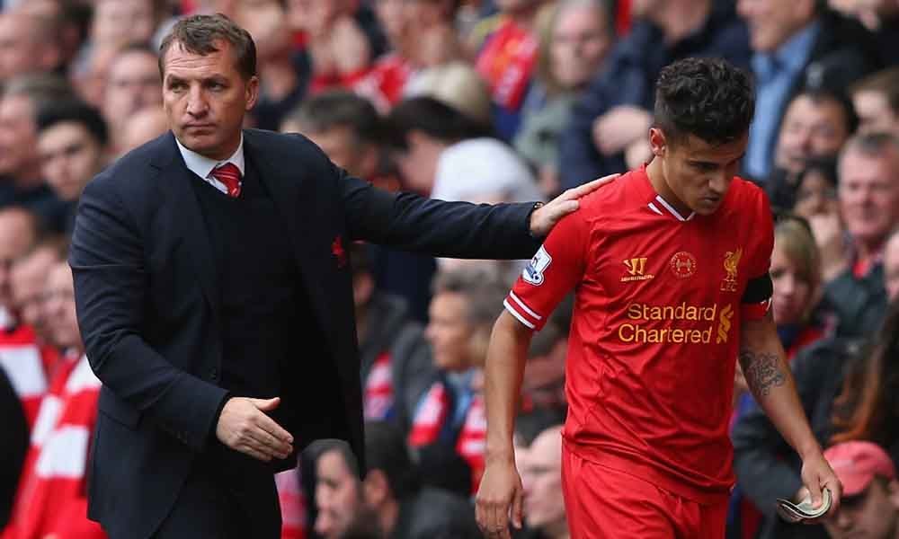 Brendan Rodgers Philippe Coutinho Liverpool Manchester City English Premier League