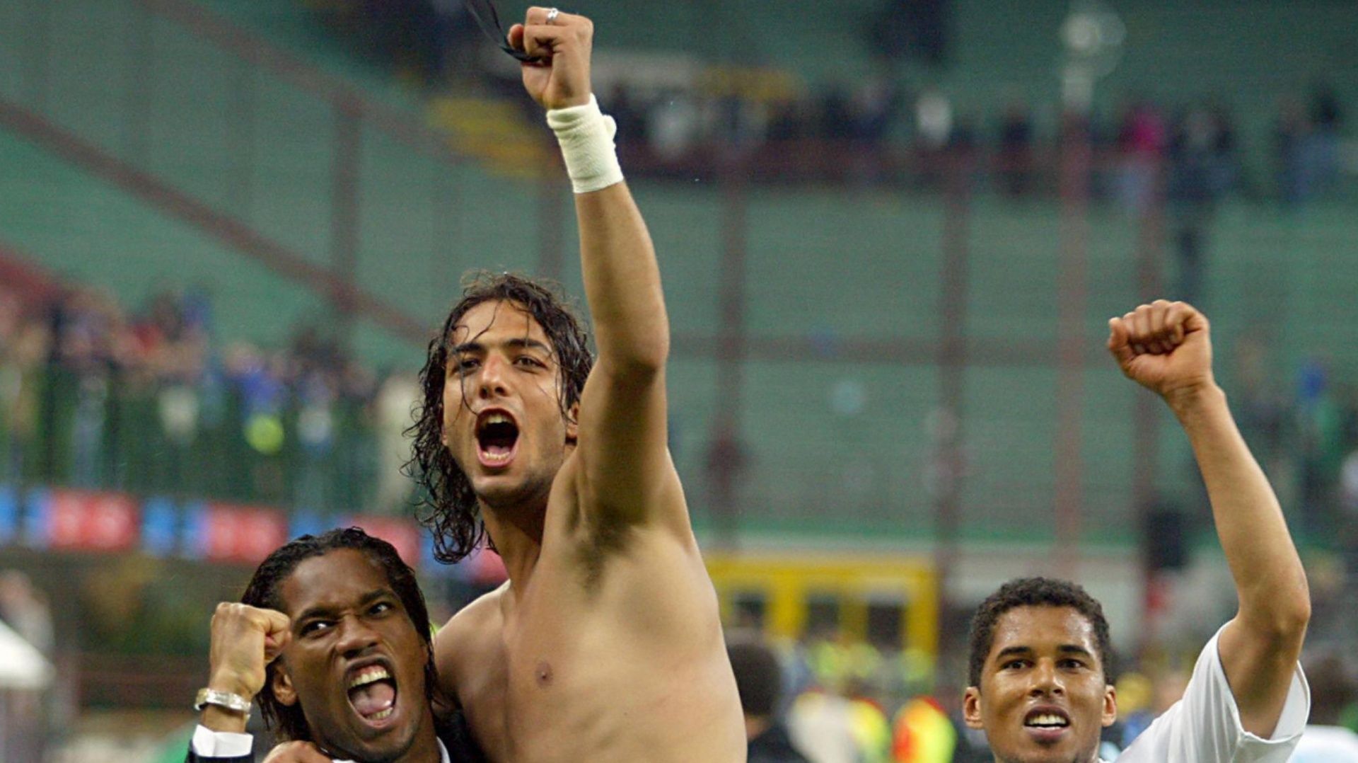 Didier Drogba Mido Marseille 2003-04