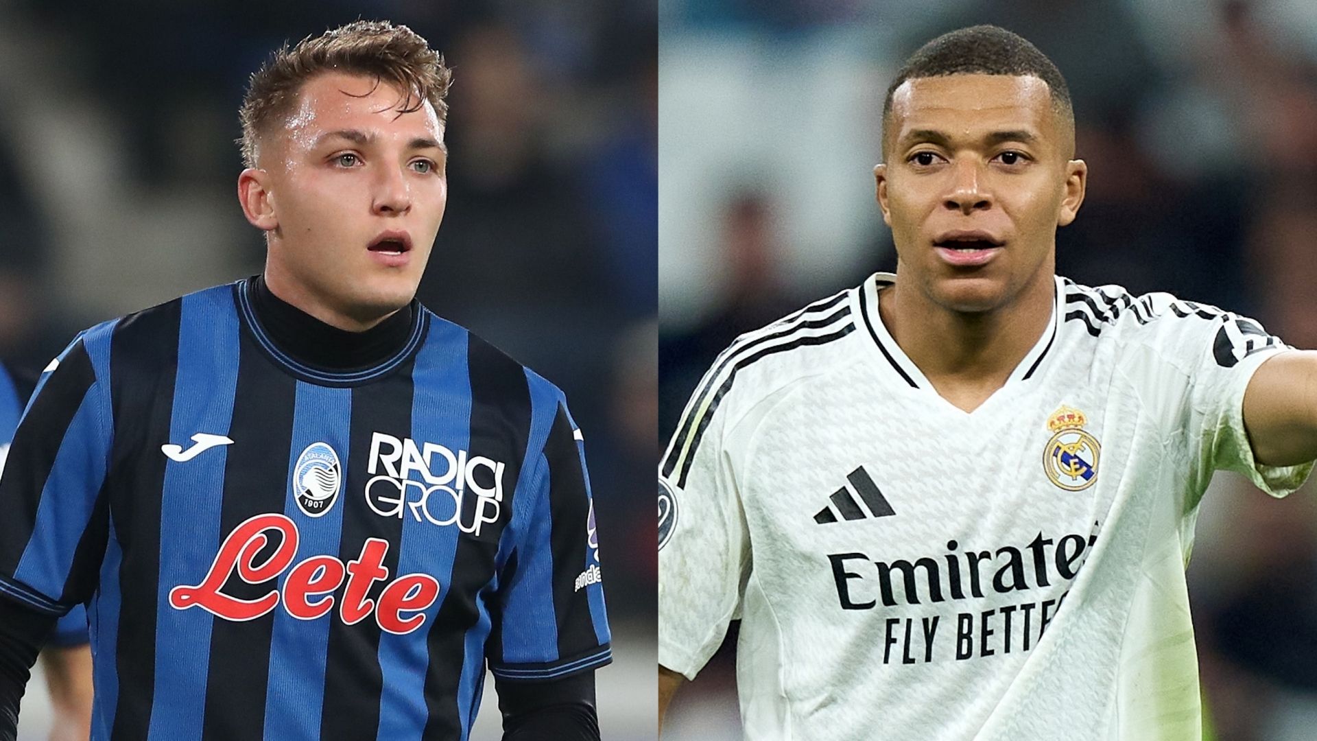 Mateo Retegui Atalanta Kylian Mbappe Real Madrid