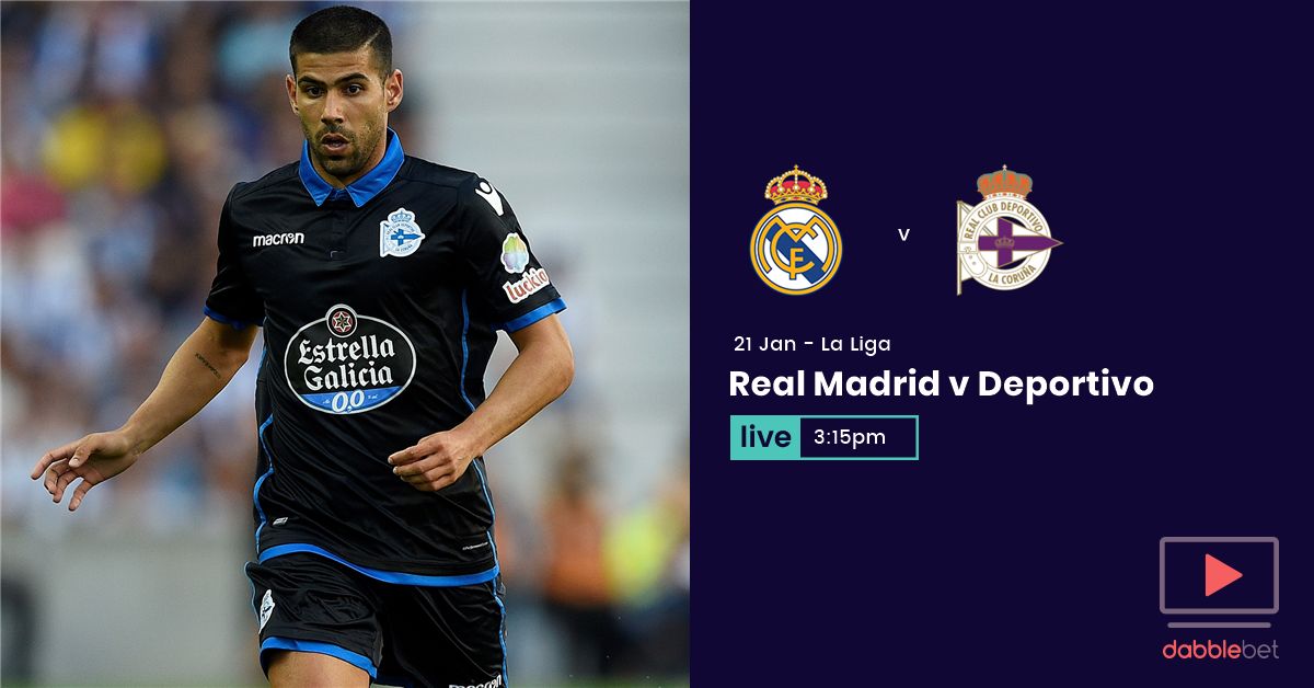 Real Madrid Deportivo graphic