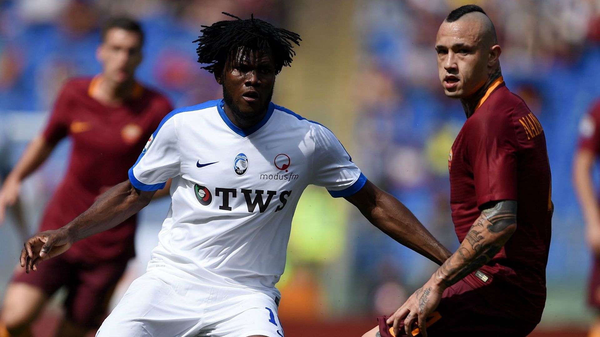 Kessié Nainggolan Roma Atalanta Serie A