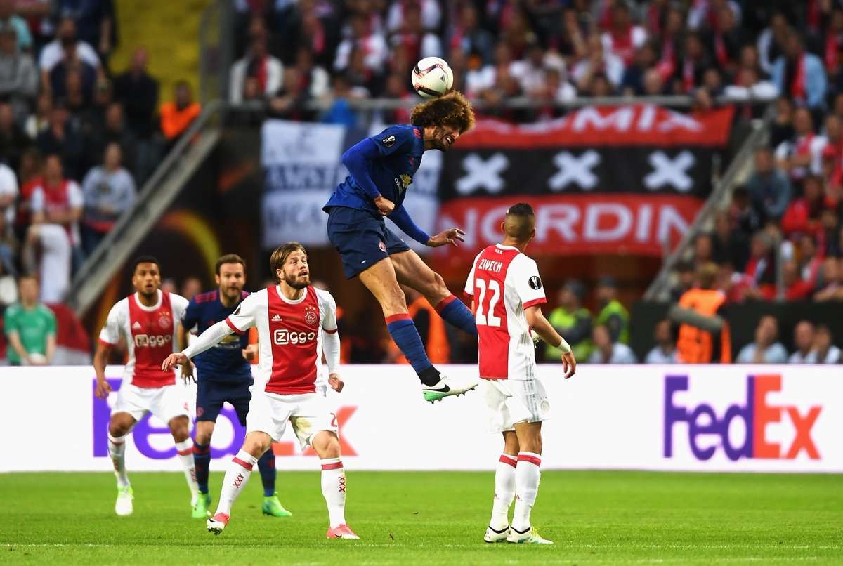 Marouane Fellaini Manchester United Ajax 05/24/17