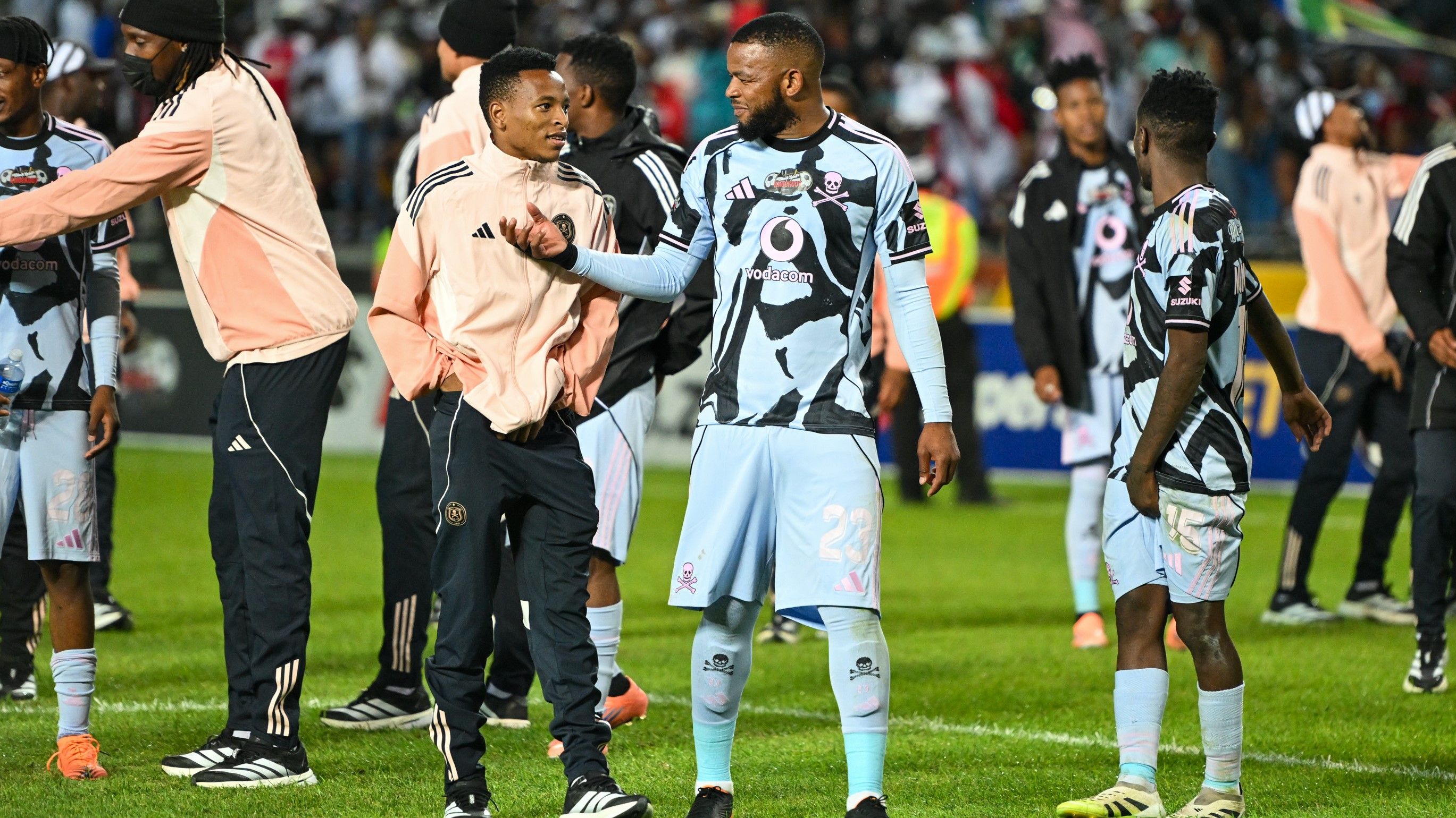 Relebohile Mofokeng, Sipho Mbule, Orlando Pirates, October 2025