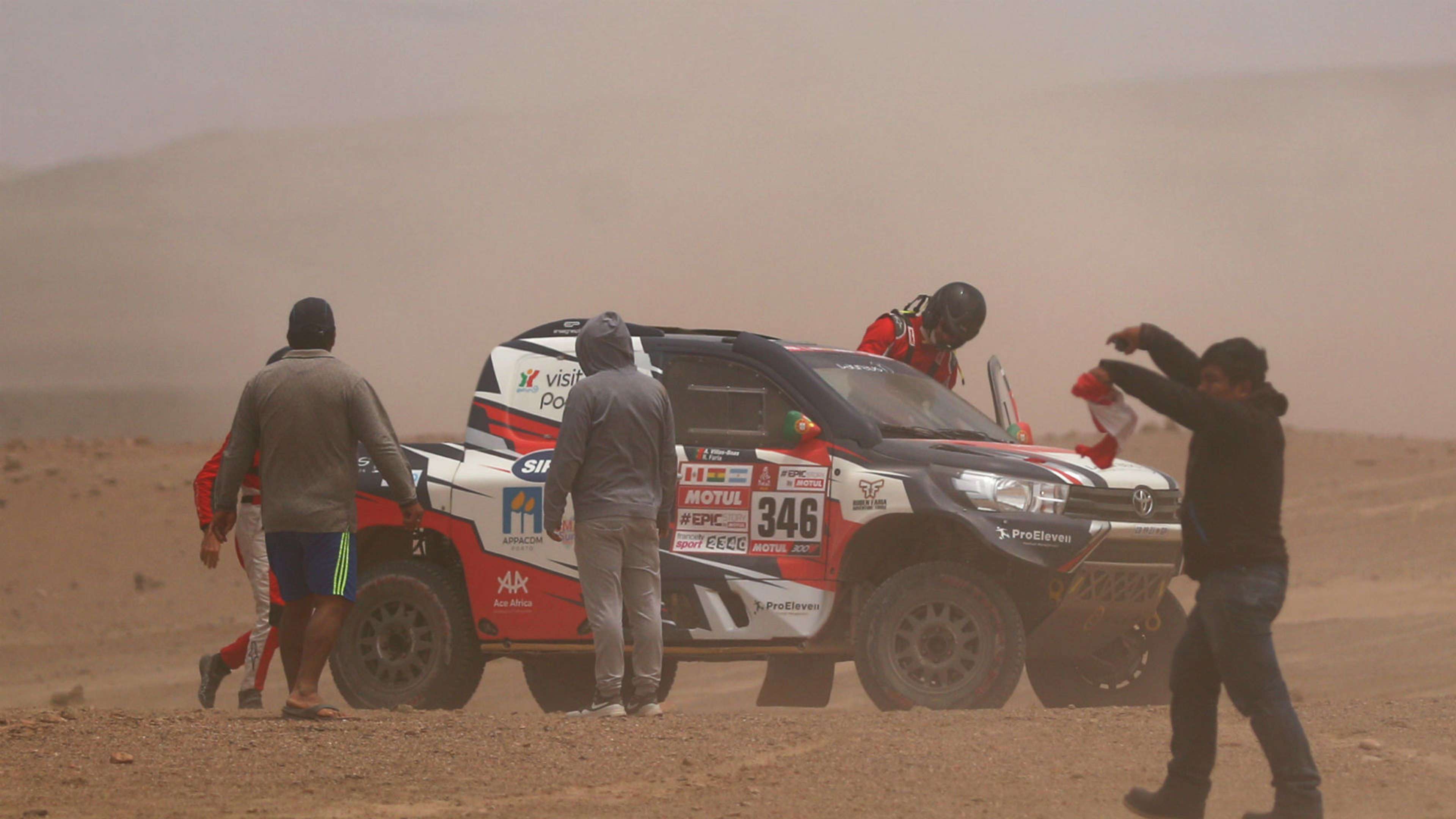 Andre VIllas Boas Dakar Rally 2018