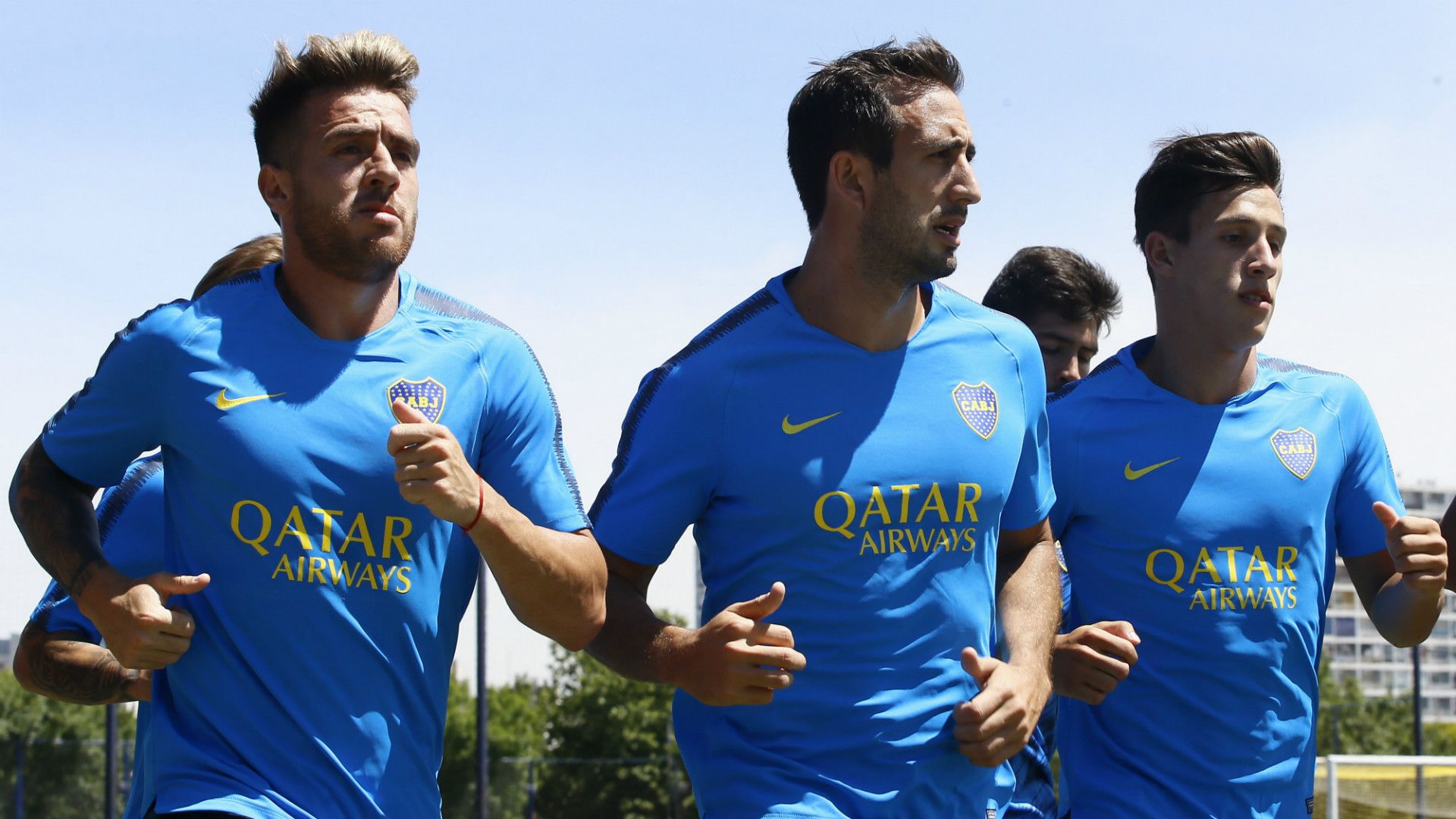 Izquierdoz Buffarini Capaldo Boca Pretemporada