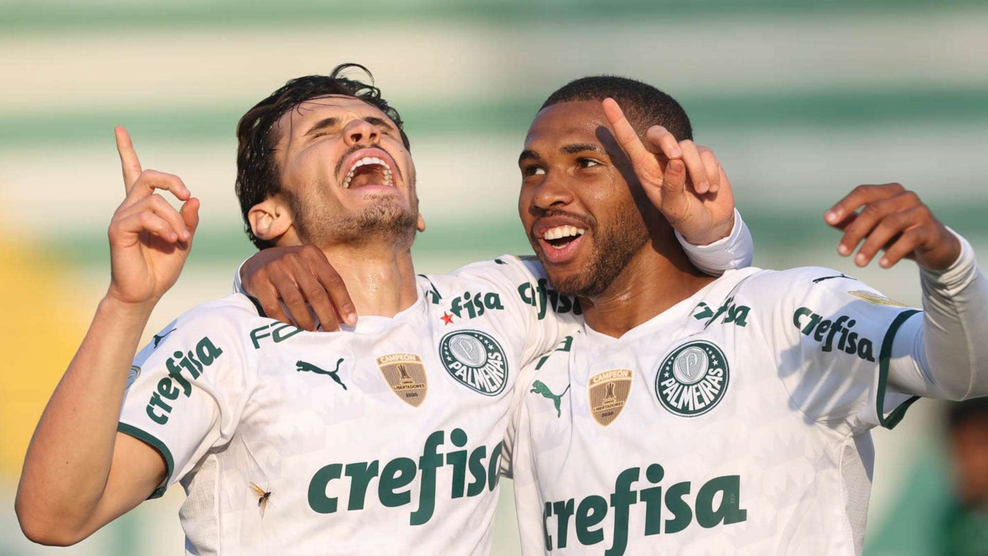 Raphael Veiga e Wesley, Chapecoense x Palmeiras, Brasileirão, 18092021