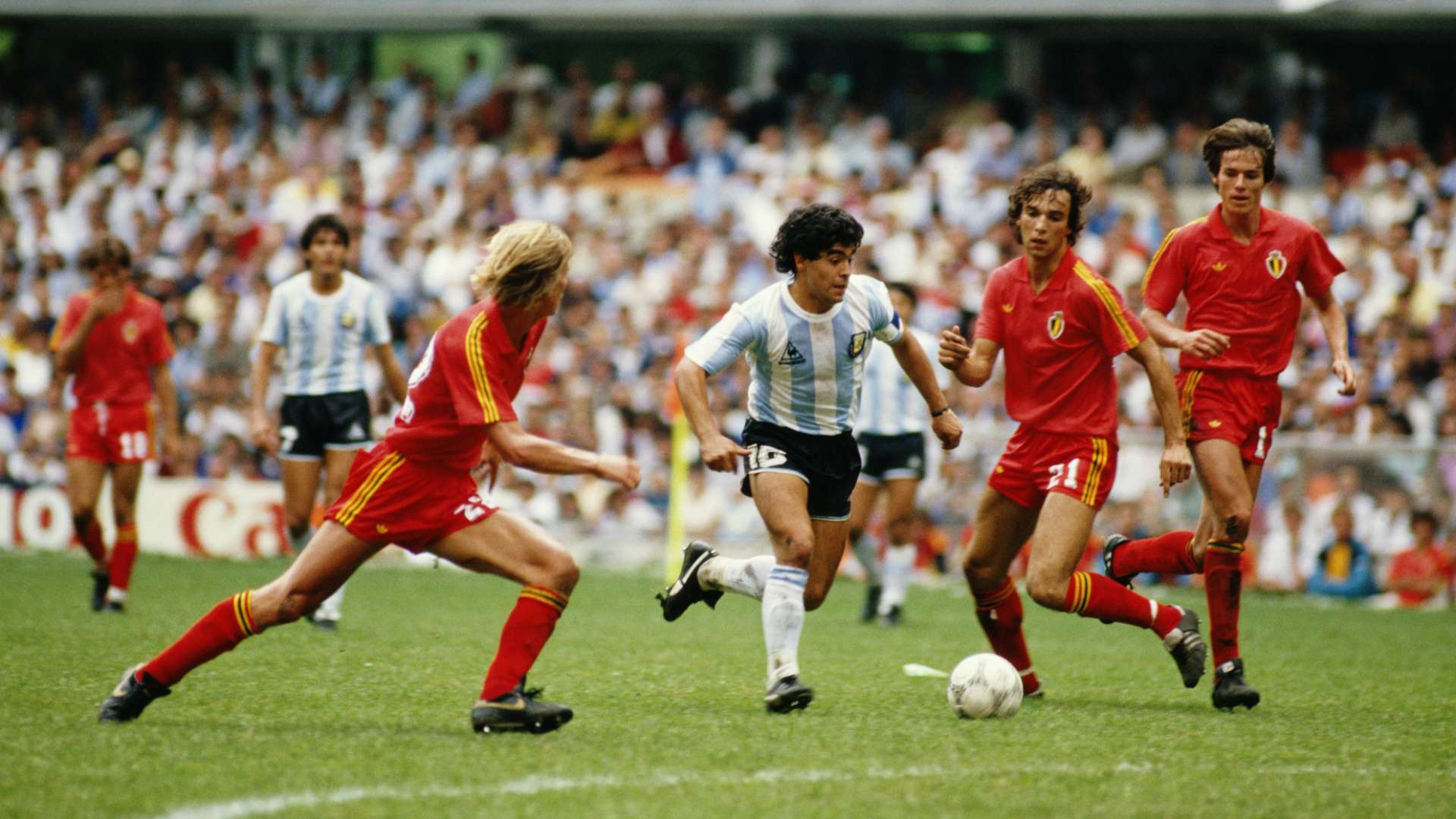 Maradona Belgium 86