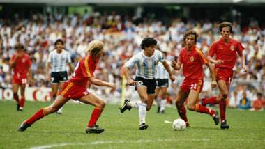 Maradona Belgium 86