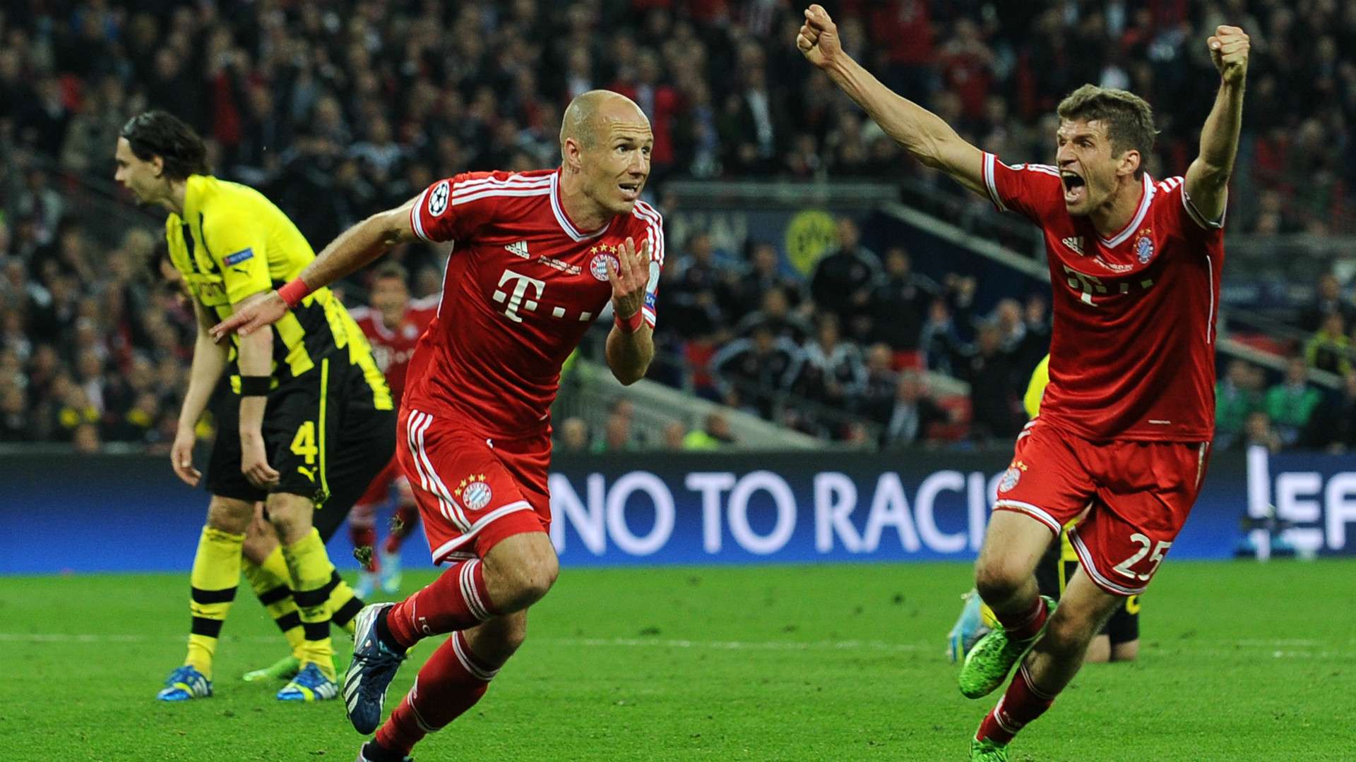 Arjen Robben Bayern Munchen Borussia Dortmund Champions League 2013