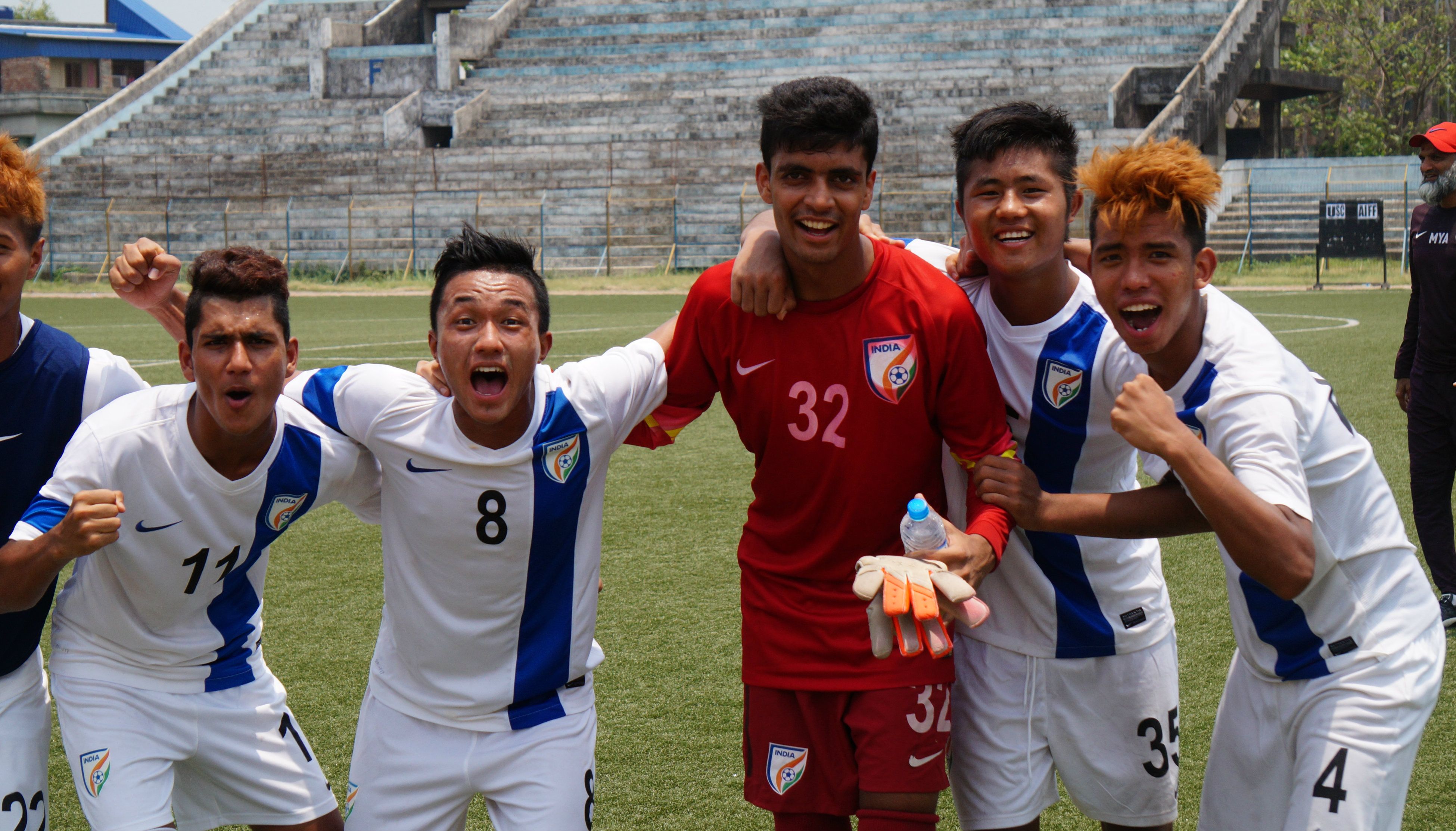AIFF Elite Academy celebrate